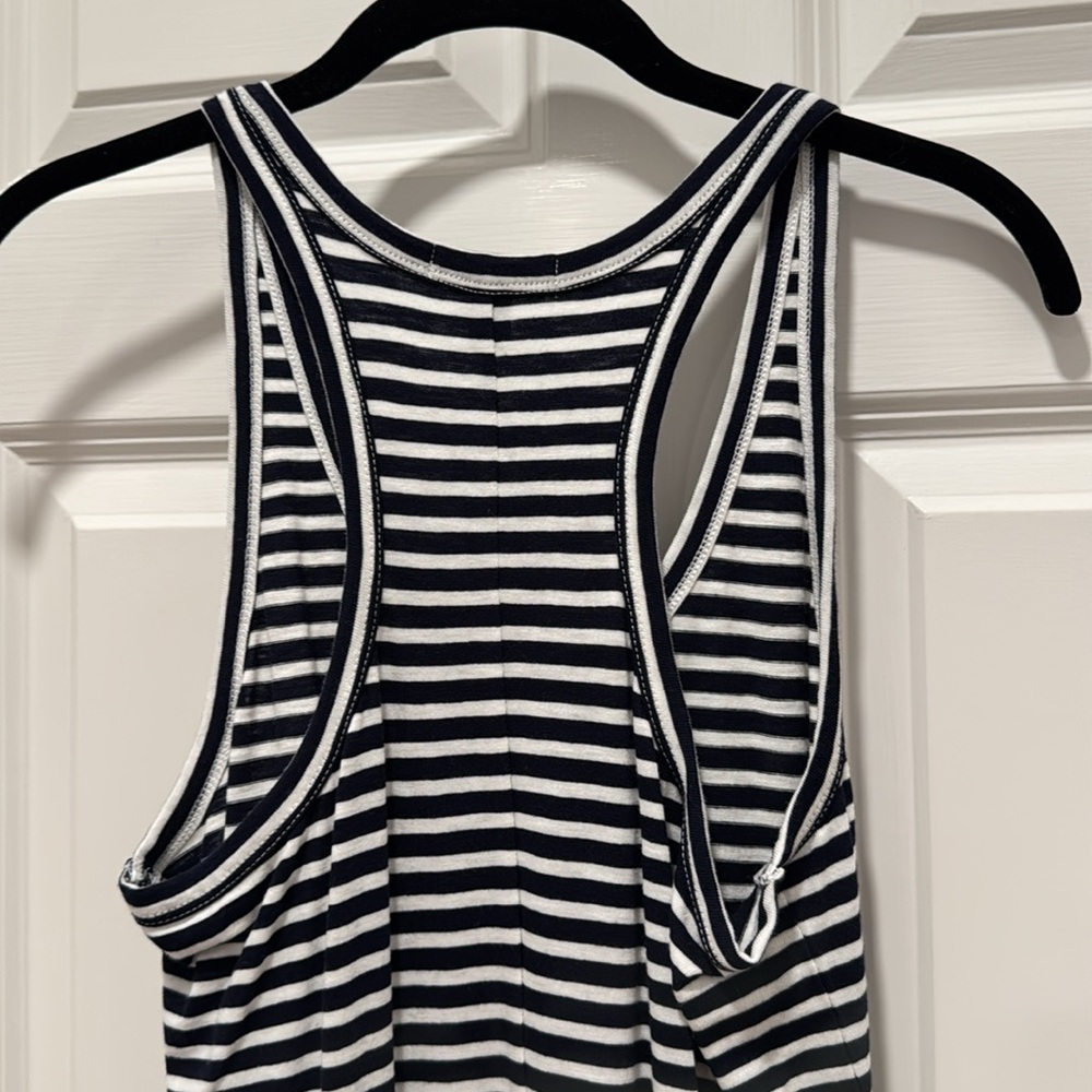 NWT J. Crew Striped Racerback Dress - Picture 3 of 7